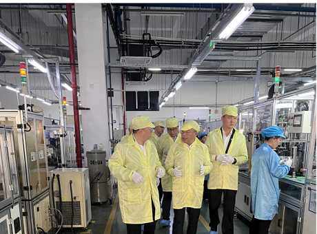 蒋文春莅临绵阳亚洲必赢深圳分公司调研